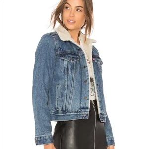 Levi’s Sherpa Denim Trucker Jacket